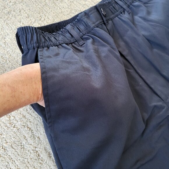 Men’s Elastic Waist Pants – Dark Blue – Size L – NWT - Picture 5 of 12